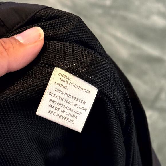 Monterey Club Vest Women’s Large Black Sleeveless Pockets Full Zip Outerwear - Picture 5 of 9